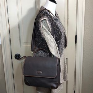 New Studio Works Vegan Leather Messenger Bag